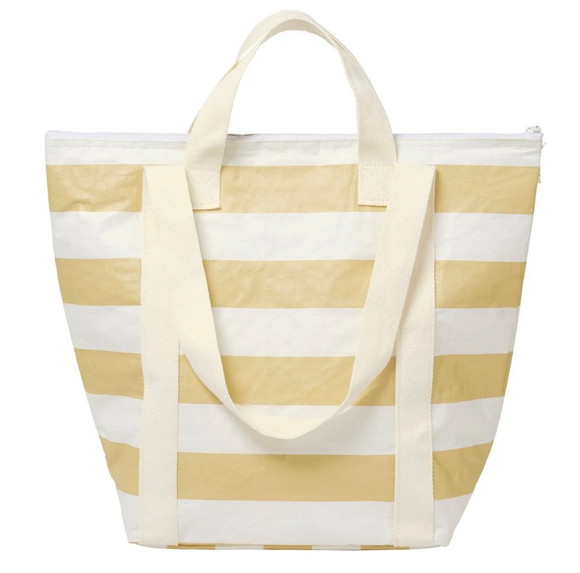 SunnyLife Light Cooler Tote Butternut Stripe