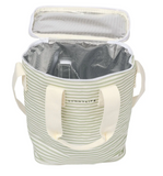 SunnyLife Light Cooler Drinks Bag Sage Stripe