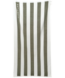 SunnyLife Beach Towel Olive Stripe
