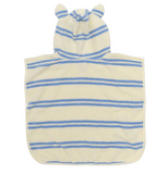 SunnyLife Hooded Towel Sammy Seagull Blue Stripe