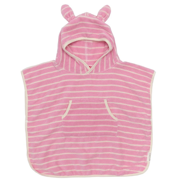 SunnyLife Hooded Towel Cotton Candy Stripe
