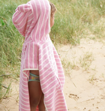SunnyLife Hooded Towel Cotton Candy Stripe