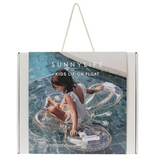 SunnyLife Kids Lie-on Float Cotton Candy Glitter