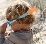 SunnyLife Swim Goggles Finn the Fish Aqua Blue