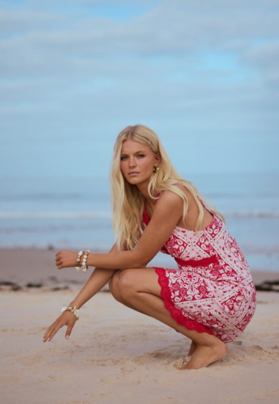 Talisman - Lina Mini Dress - Wild Heart Bandana