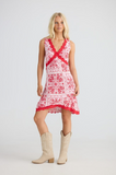 Talisman - Lina Mini Dress - Wild Heart Bandana
