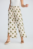 Holiday - Fly Away Pant - Ivory Palm Print