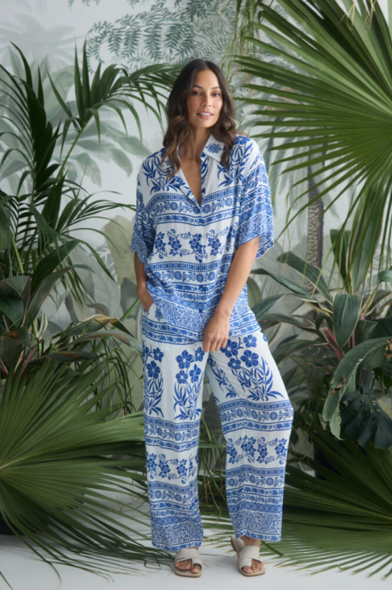 Holiday - Playa Shirt - Ocean Paradise Print