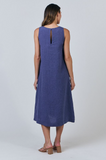 Naturals Sleeveless Maxi- Blueberry
