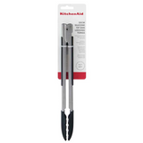 KitchenAid 12in Silicone Tip Side Locking Tongs