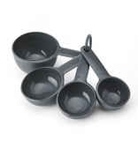 KitchenAid Set of 4 Measuring Cups- Charcoal Grey