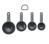 KitchenAid Set of 4 Measuring Cups- Charcoal Grey