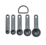 KitchenAid Set of 5 Measuring Spoons Grey