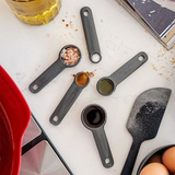KitchenAid Set of 5 Measuring Spoons Grey
