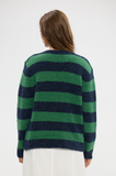 Holiday - Chiara Stripe Knit - Green Multi Stripe