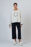 Namastai - Knit Jumper Oat Mix (Heart)