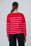 Namastai - Knit Jumper Rouge Mix Stripe