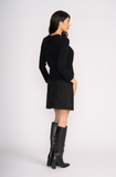 Foil - Slay & Suede Skirt- Black