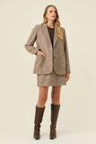 Cassidy Blazer- Taupe