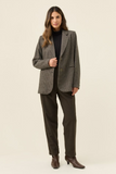 Cassidy Blazer- Charcoal