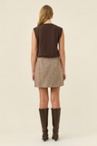 Cassidy Skirt- Taupe