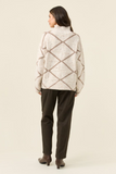 Mckenna Diamond Jumper- Ivory