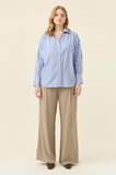 Quinn Shirt- Cobalt
