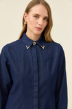 Sloane Denim Shirt- Indigo