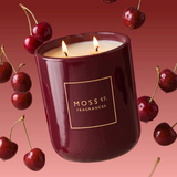 Moss St. Lrg Candle 300g - Cherry Bomb