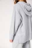 Boston Sweat Hoodie- Grey