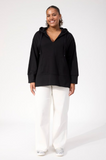 Boston Sweat Hoodie- Black