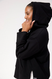 Boston Sweat Hoodie- Black