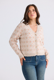 Prairie Cardi - Daisy Beige