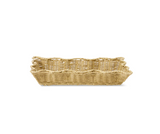 Clovelly Rattan Wavy Tray- Small