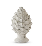 Artichoke Antique White Ornament Small