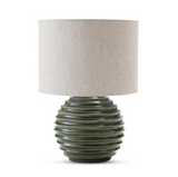 Willow Green Glazed Lamp