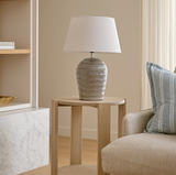 Madras Nautilus Light Blue Lamp