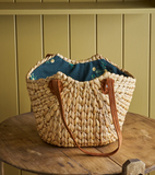 RG Market Lane Meadow W/Suede Handle Basket