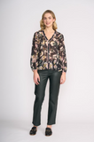 Foil - Pipeline Blouse- Shadow Leaf