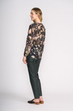 Foil - Pipeline Blouse- Shadow Leaf