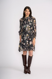 Foil - Cute Pair Dress- Shadow Leaf