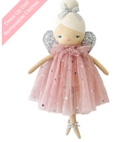 Posy Fairy 43cm Pink Silver
