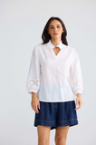 Brave+True Loretta Top- White