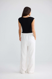 Brave+True Jude Pant- White