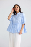 Brave+True Wonderland Top- Glacier Stripe