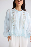 Brave+True Jenson Shirt- Powder Blue