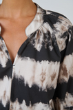 Naturals Poplin Top- Eruption