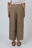 Naturals Linen Pants- Agate
