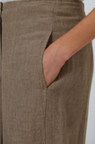 Naturals Linen Pants- Agate