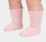 Toshi Socks Knee Frilly Lace/ 4 Colours